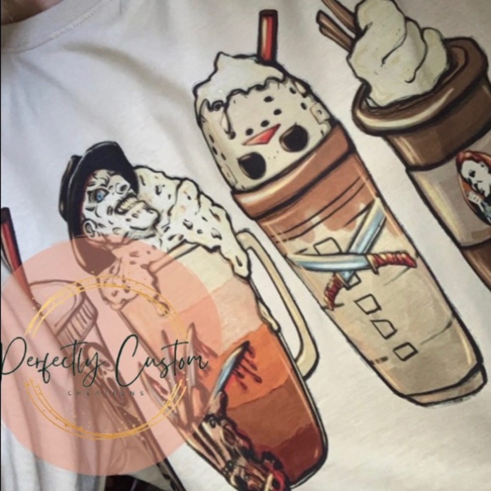 Long Sleeve inspired Horror Coffee